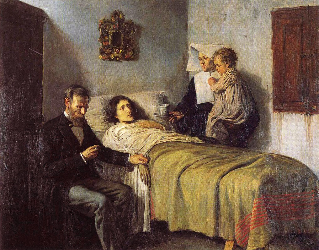 Pablo Picasso. Science and Charity, 1897