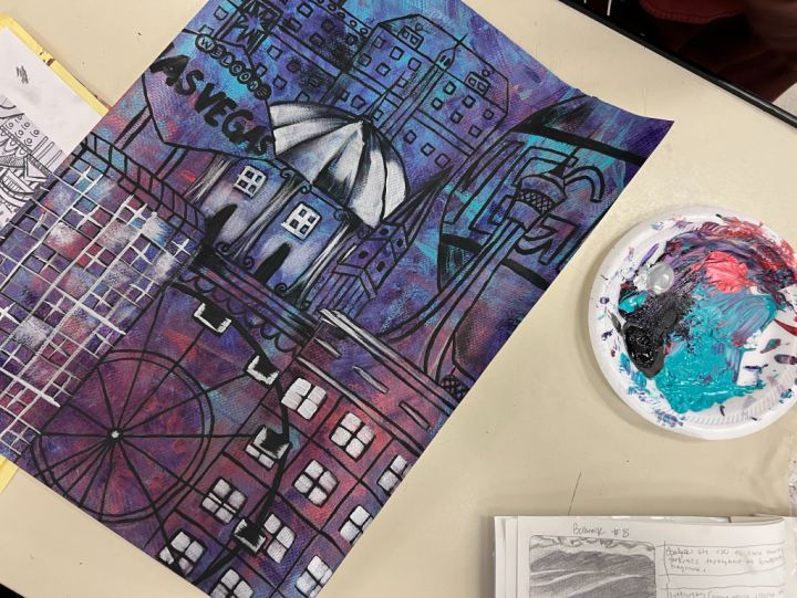 architecture painting
