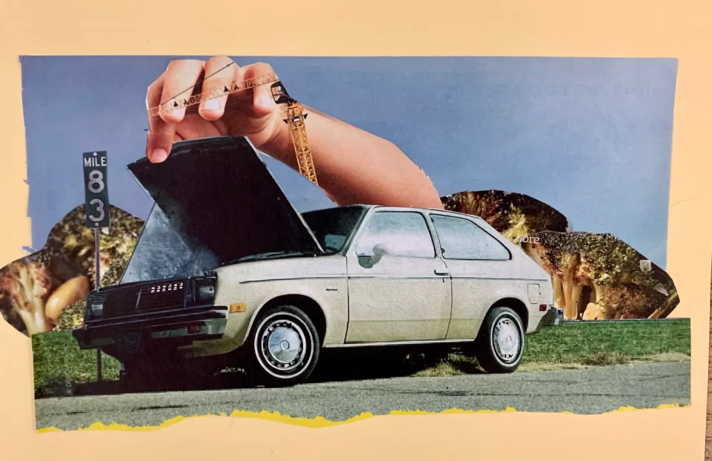 Surrealism Inspired Collage Artworks