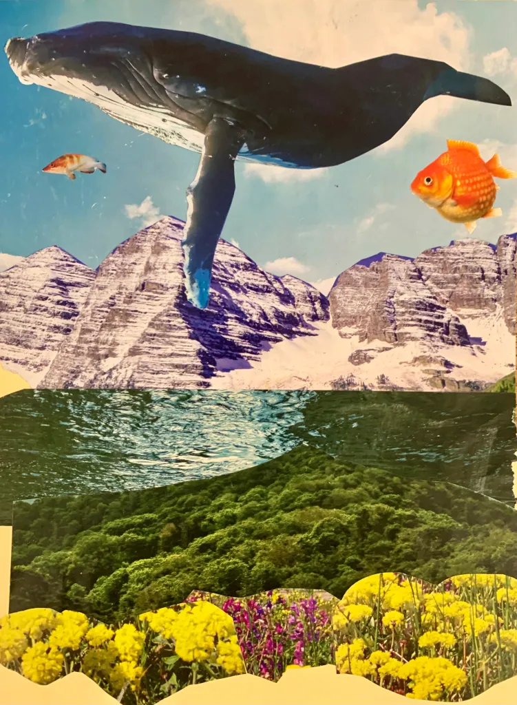 Surrealism Inspired Collage Artworks