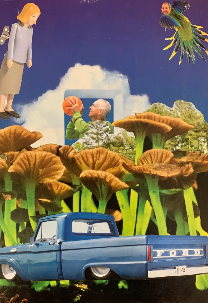 Surrealism Inspired Collage Artworks