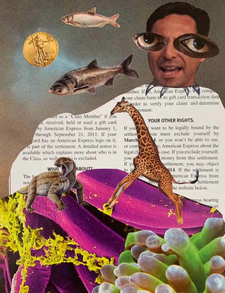 Surrealism Inspired Collage Artworks