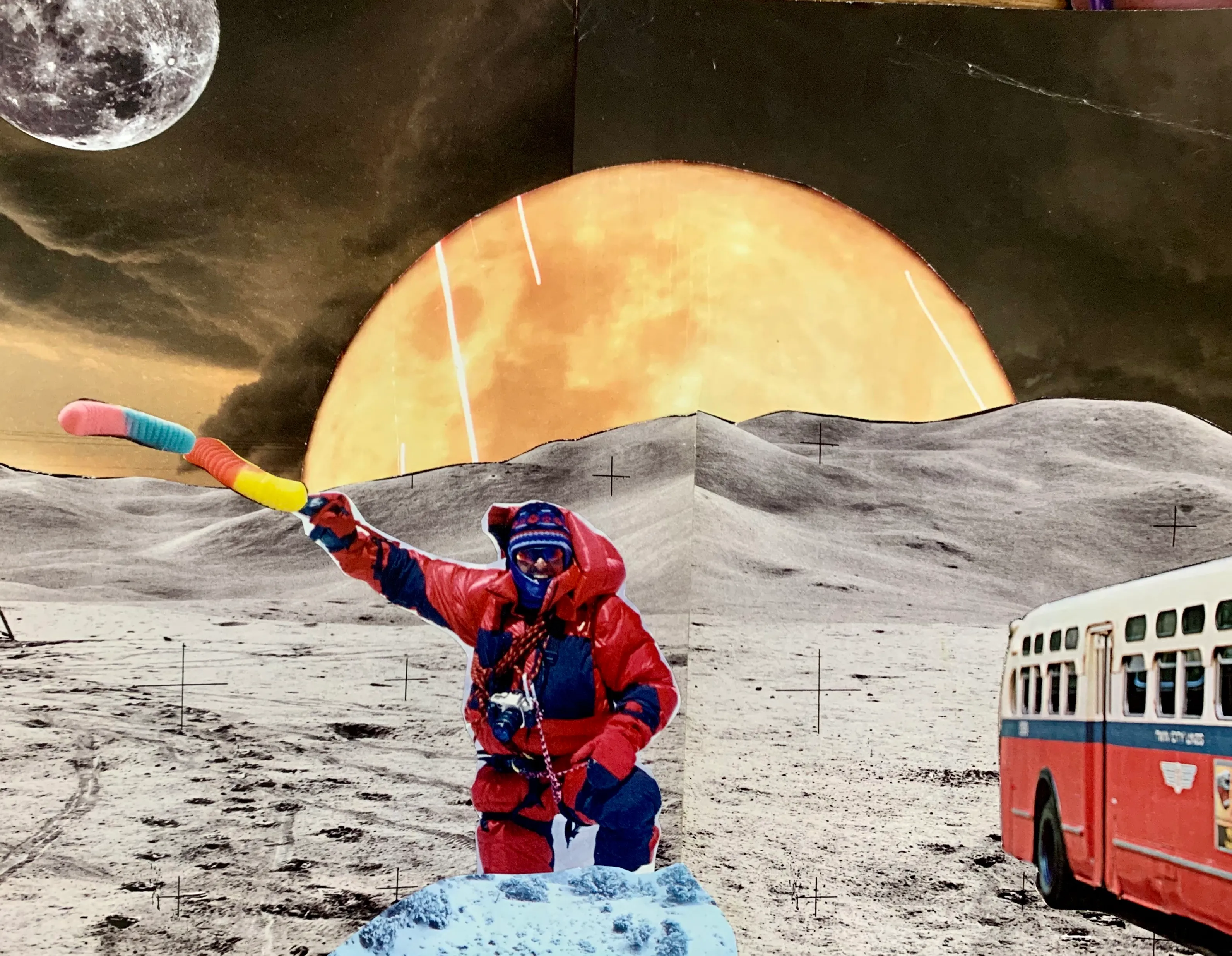 Surrealism Inspired Collage Artworks