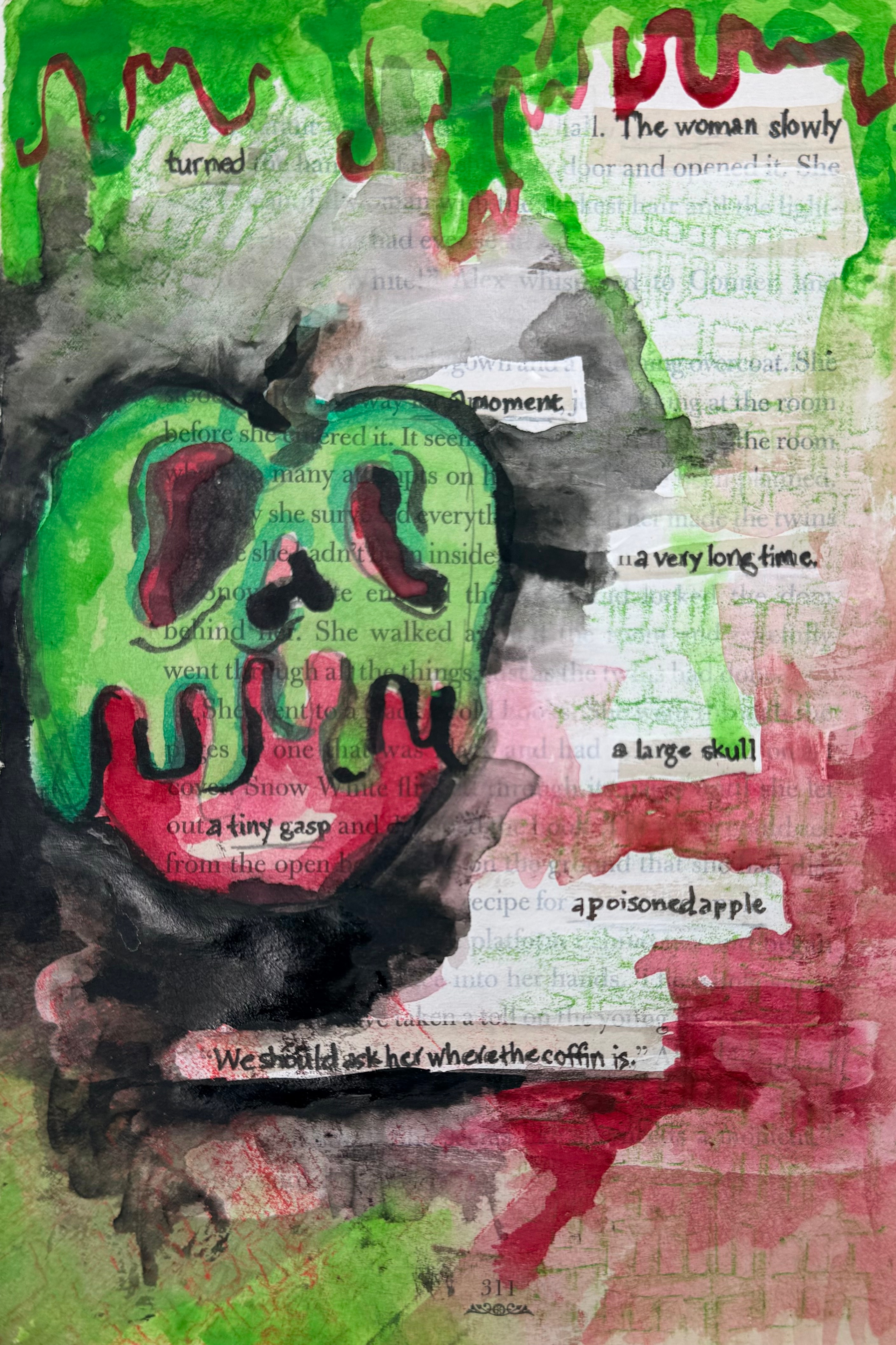 Featured: Blackout Poetry Artwork