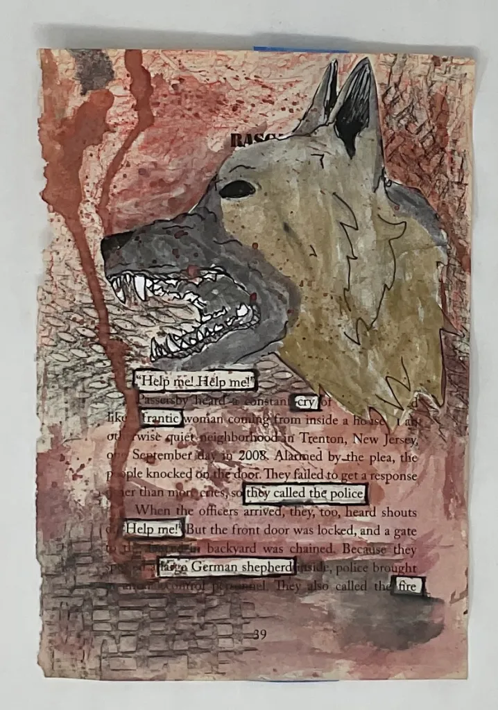 Blackout Poetry Artwork