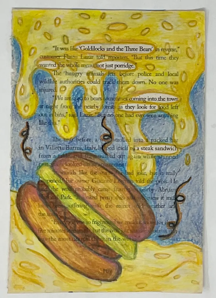 Blackout Poetry Artwork