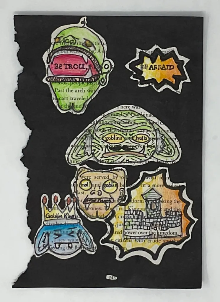 Blackout Poetry Artwork