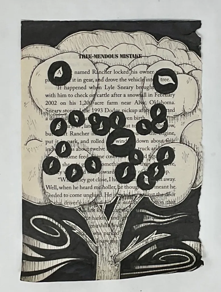 Blackout Poetry Artwork