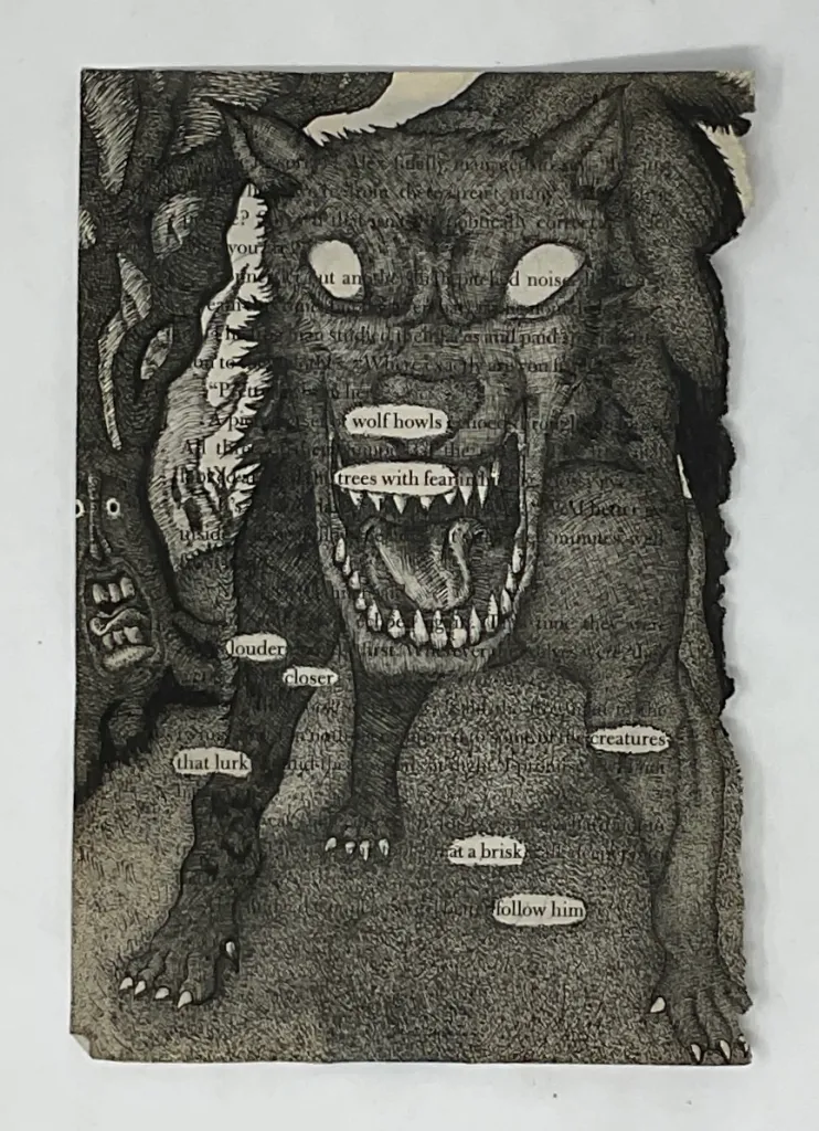 Blackout Poetry Artwork