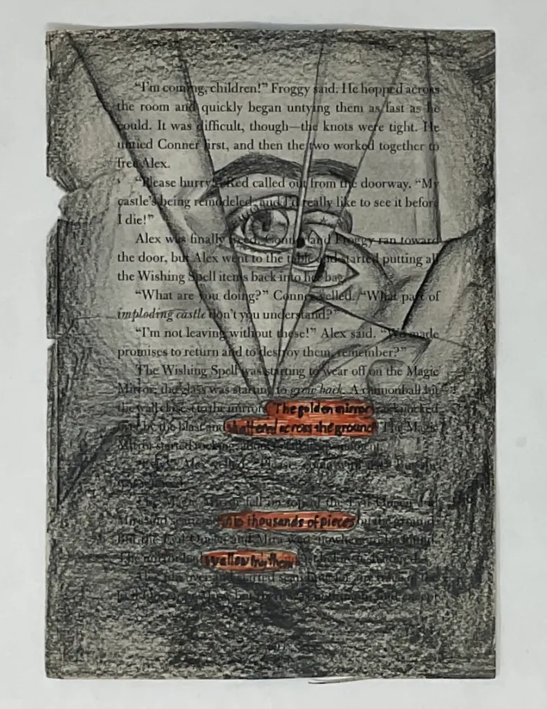 Blackout Poetry Artwork