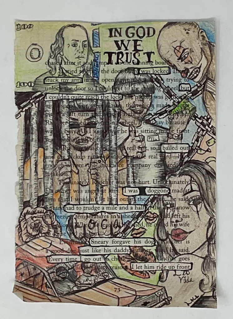 Blackout Poetry Artwork
