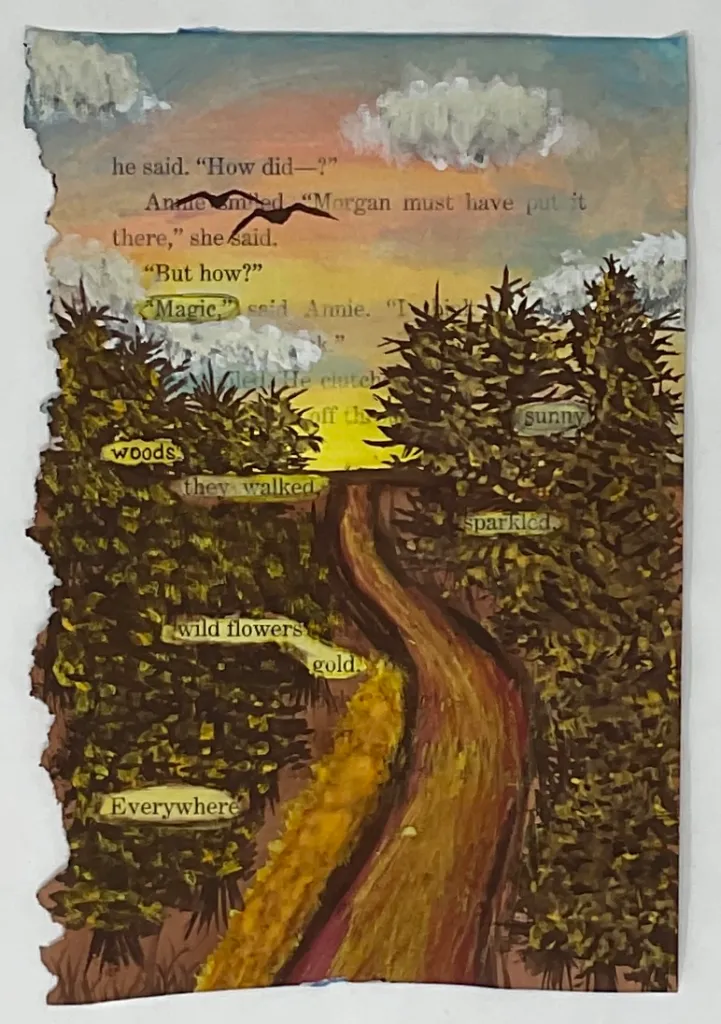 Blackout Poetry Artwork