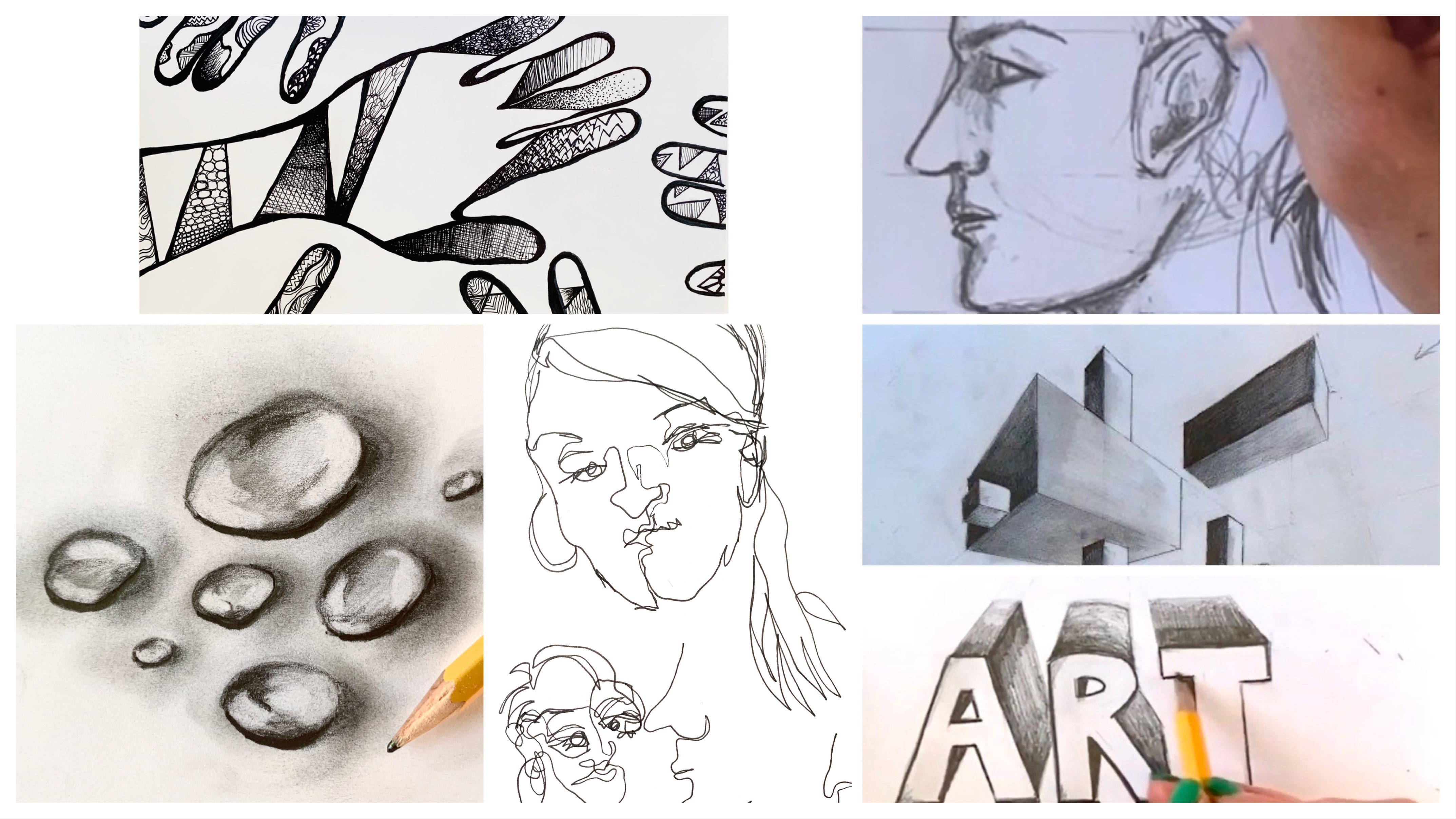 Featured: Step by Step Sketchbook Drawing Prompts