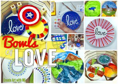 Bowls of Love art charity 