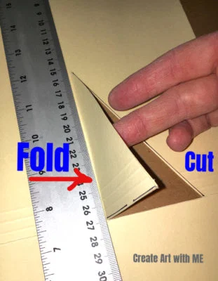 DIY Folder Background for Small Still Life Drawings