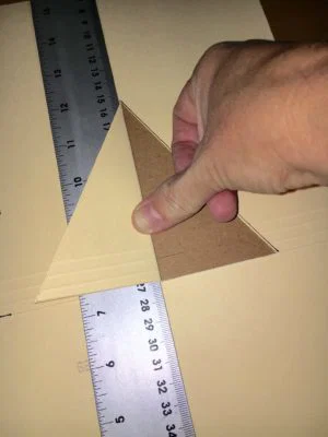 DIY Folder Background for Small Still Life Drawings