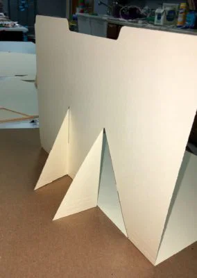 DIY Folder Background for Small Still Life Drawings