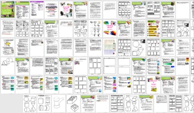 ULTIMATE Art Technique Lesson Plans & Worksheets PACKET