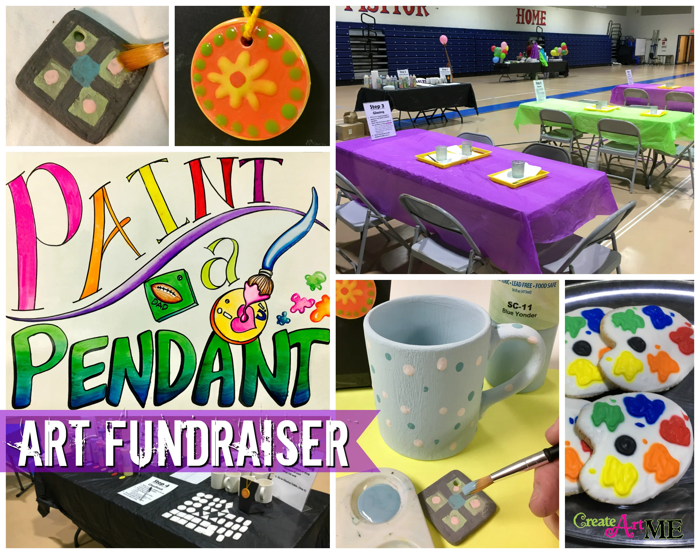 Featured: Paint A Pendant Fundraiser Idea