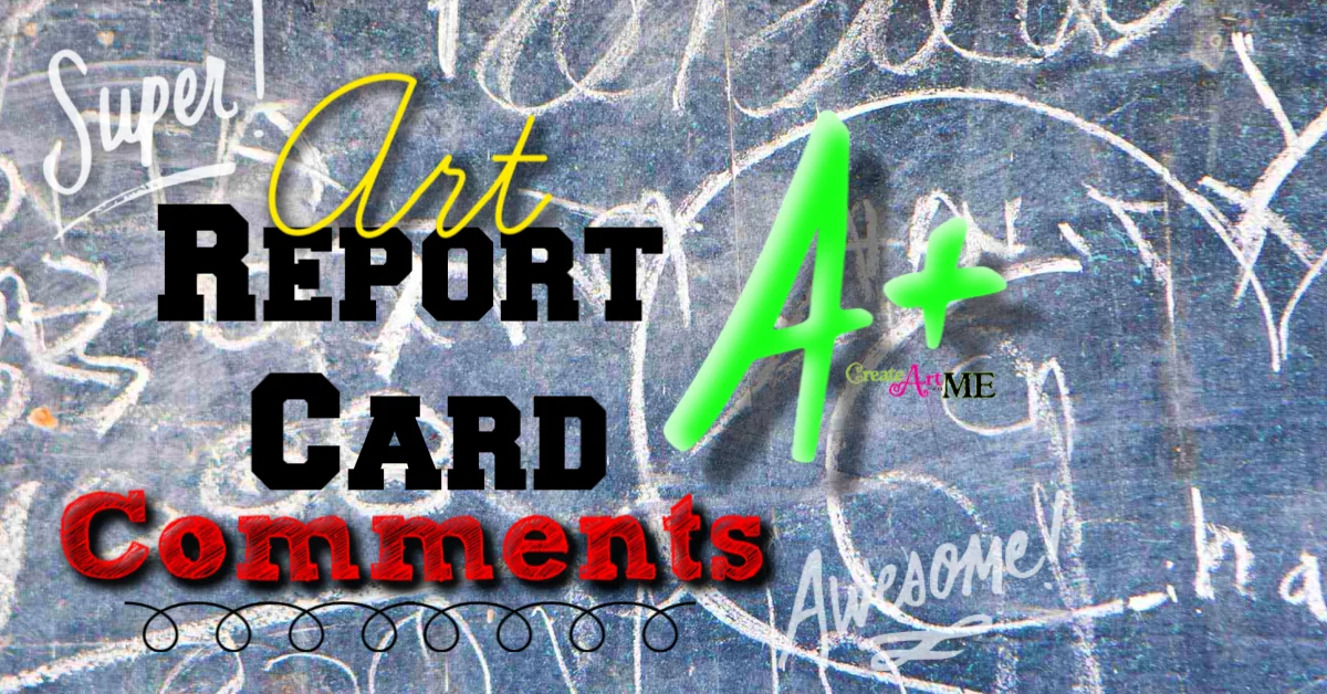 Featured: Art Report Card Comments