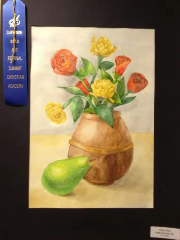 Watercolor Pencil by Clara