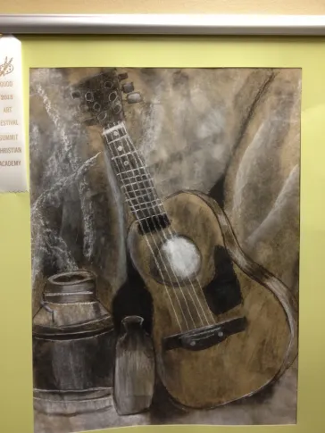 Guitar Still Life