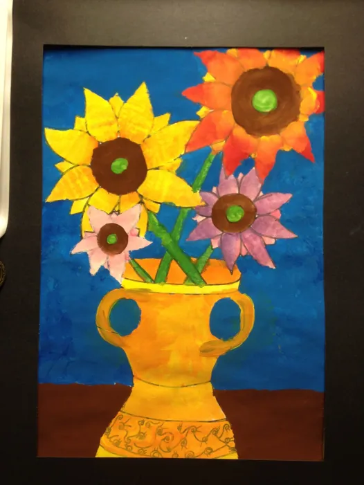 Van Gogh Sunflower