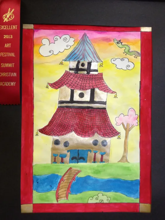 Pagoda by Megan