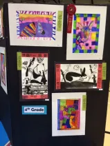 Art Festival Tri-fold Display