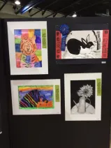 Art Festival Tri-fold Display