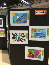 Art Festival Tri-fold Display