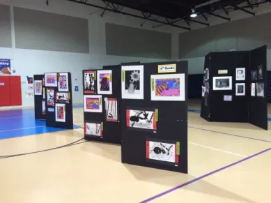Art Festival Tri-fold Display