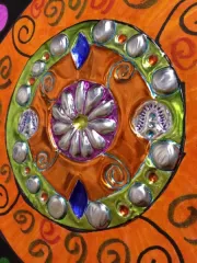 Talavera & Repousse Design art lesson