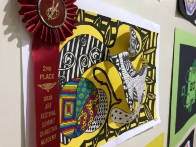 3D Zentangle Design art lesson