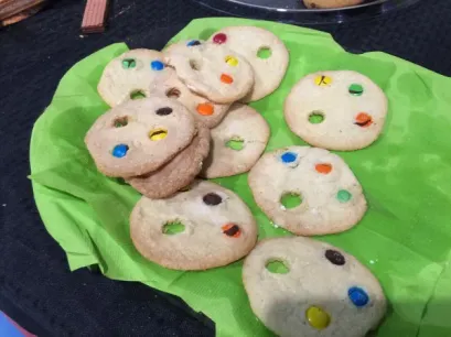 Art Festival Palette Cookies
