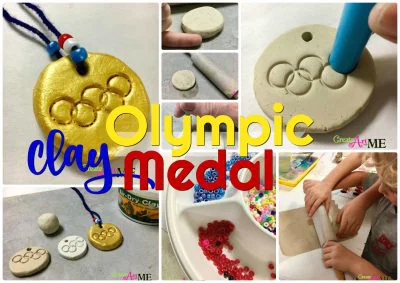 Olympic Medal Craft Air Dry Clay