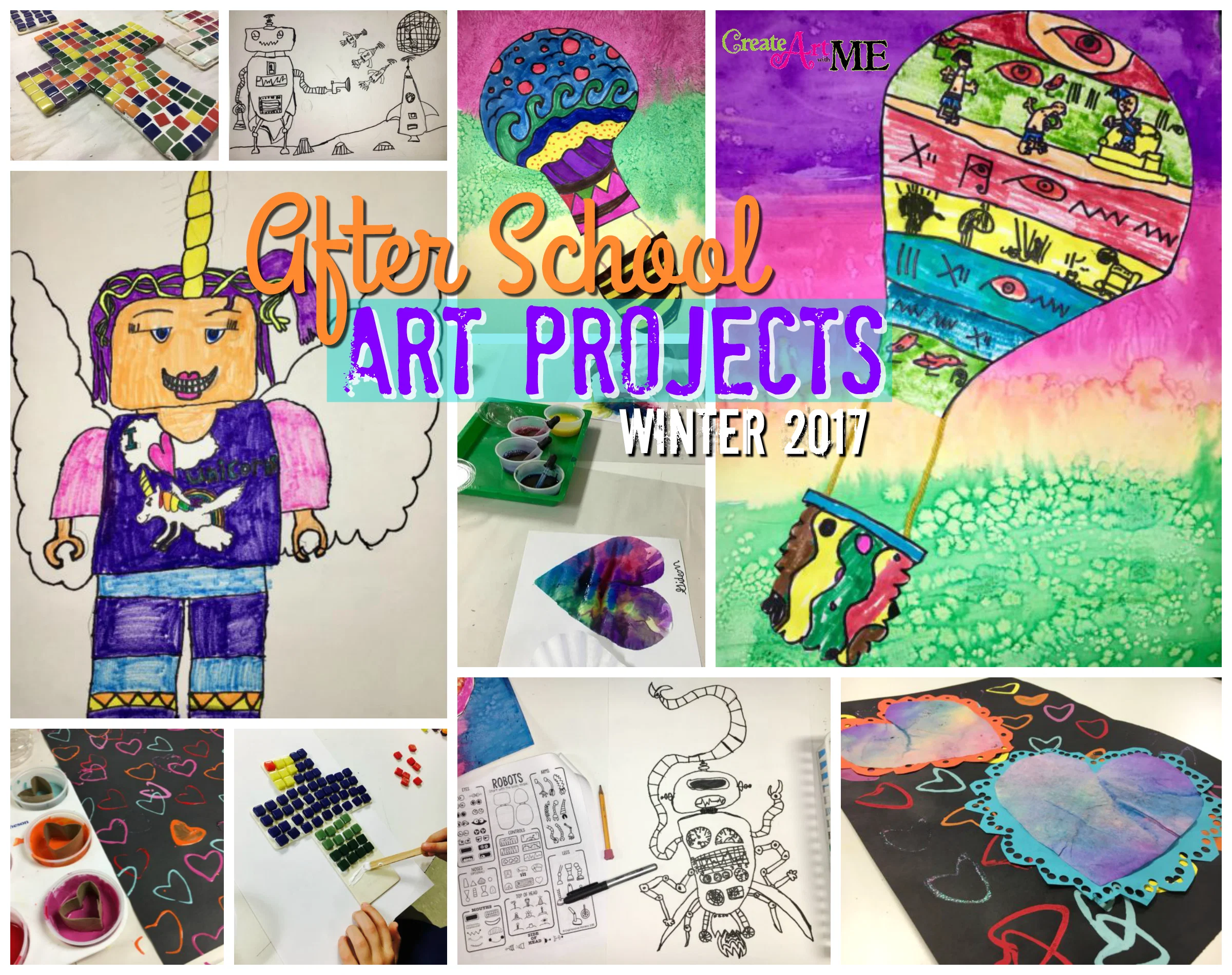 Featured: After School Art Projects Winter Spring 2017