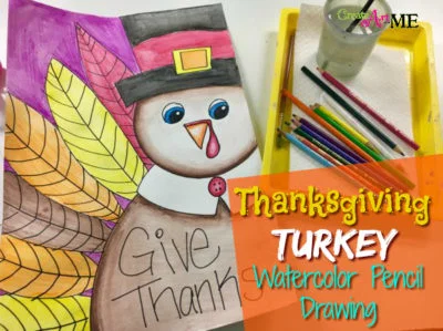 Turkey Watercolor Pencil