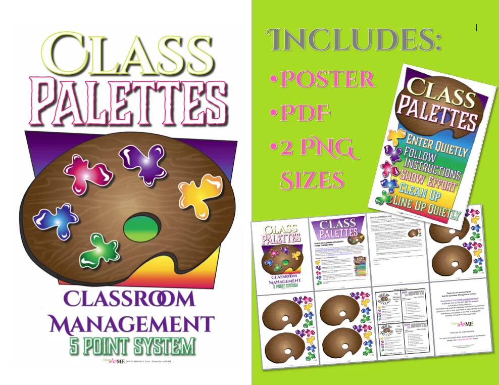 Featured: Palette Art Classroom Management Point System