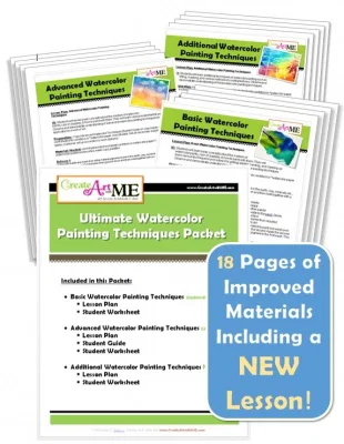 Ultimate Watercolor Lesson Packet