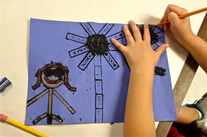 LEGO Printmaking Lesson