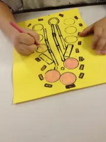 LEGO Printmaking Lesson