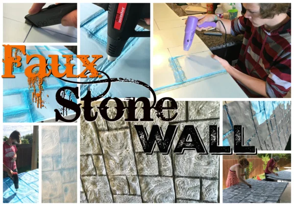 Faux Stone Wall Insullation foam