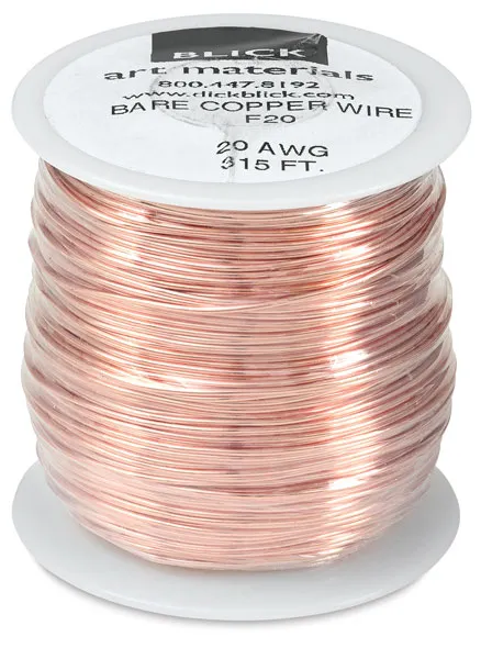 Blick Natural Copper Wire - 20 Gauge, 315 ft Coil