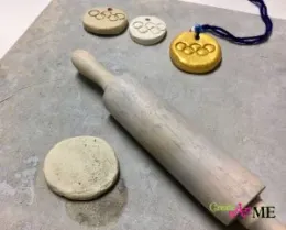 Olympic Medal Craft Air Dry Clay