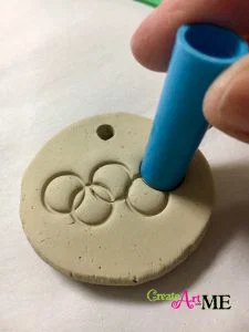 Olympic Medal Craft Air Dry Clay