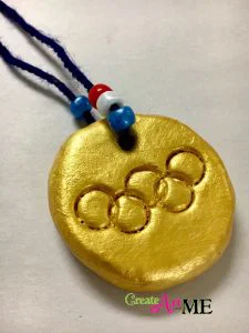 Olympic Medal Craft Air Dry Clay