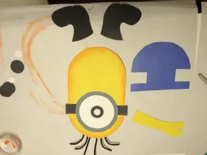 Minion Mania Create your own Minion Cut Paper Lesson