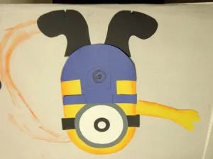 Minion Mania Create your own Minion Cut Paper Lesson