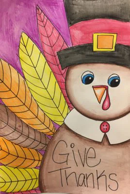 Turkey Watercolor Pencil